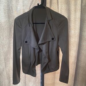 Romeo & Juliet Couture Brown Drape Jacket